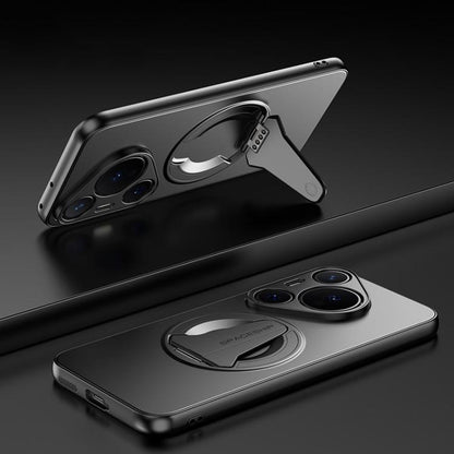 Spaceship MagSafe Folding Holder Phone Case, For Huawei Mate 80 Pro Max, For Huawei Mate 80 Pro / 80, For Huawei Pura 80 Ultra 5G, For Huawei Pura 80 Pro / Pura 80 Pro+ 5G, For Huawei Pura 80 5G, For Huawei nova 14 Ultra, For Huawei nova 14 Pro        ...