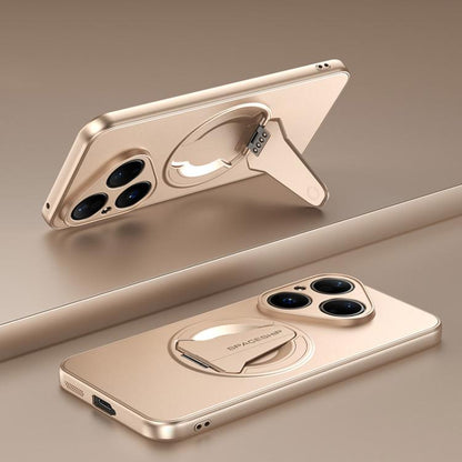 Spaceship MagSafe Folding Holder Phone Case, For Huawei Mate 80 Pro Max, For Huawei Mate 80 Pro / 80, For Huawei Pura 80 Ultra 5G, For Huawei Pura 80 Pro / Pura 80 Pro+ 5G, For Huawei Pura 80 5G, For Huawei nova 14 Ultra, For Huawei nova 14 Pro        ...