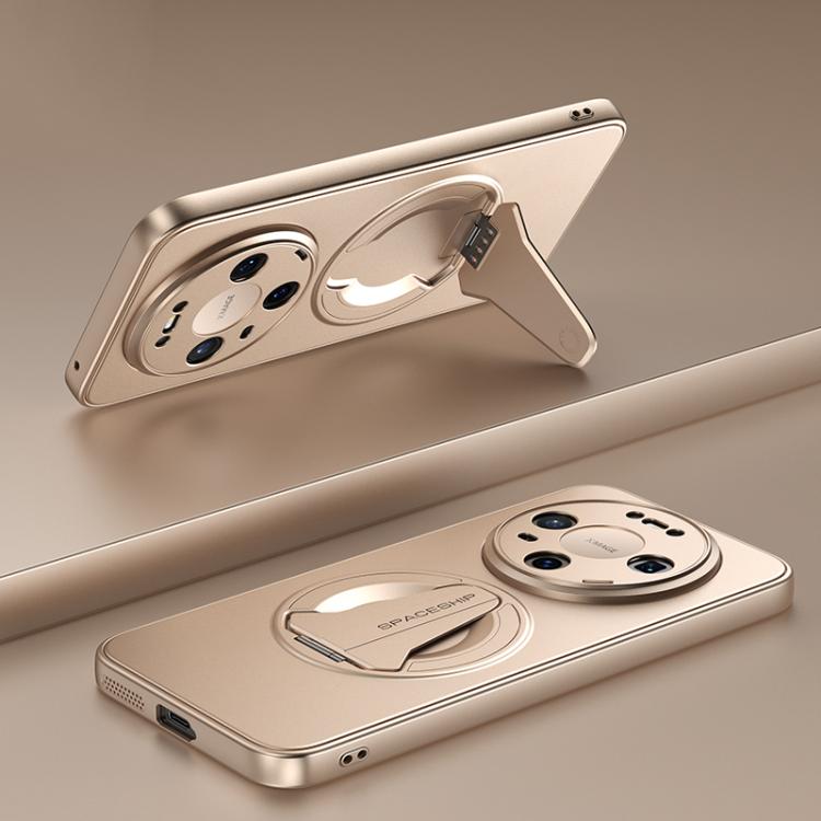 Spaceship MagSafe Folding Holder Phone Case, For Huawei Mate 80 Pro Max, For Huawei Mate 80 Pro / 80, For Huawei Pura 80 Ultra 5G, For Huawei Pura 80 Pro / Pura 80 Pro+ 5G, For Huawei Pura 80 5G, For Huawei nova 14 Ultra, For Huawei nova 14 Pro        ...