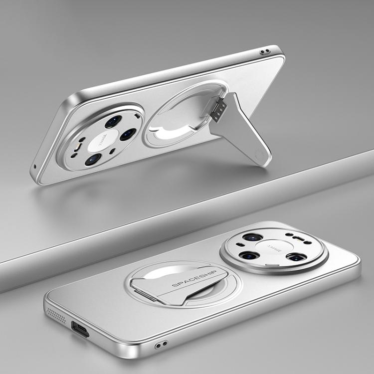 Spaceship MagSafe Folding Holder Phone Case, For Huawei Mate 80 Pro Max, For Huawei Mate 80 Pro / 80, For Huawei Pura 80 Ultra 5G, For Huawei Pura 80 Pro / Pura 80 Pro+ 5G, For Huawei Pura 80 5G, For Huawei nova 14 Ultra, For Huawei nova 14 Pro        ...