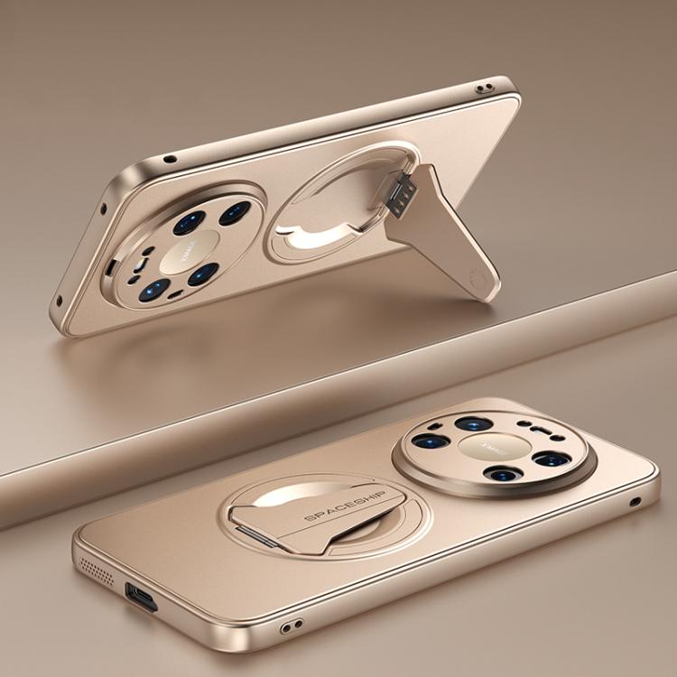 Spaceship MagSafe Folding Holder Phone Case, For Huawei Mate 80 Pro Max, For Huawei Mate 80 Pro / 80, For Huawei Pura 80 Ultra 5G, For Huawei Pura 80 Pro / Pura 80 Pro+ 5G, For Huawei Pura 80 5G, For Huawei nova 14 Ultra, For Huawei nova 14 Pro        ...