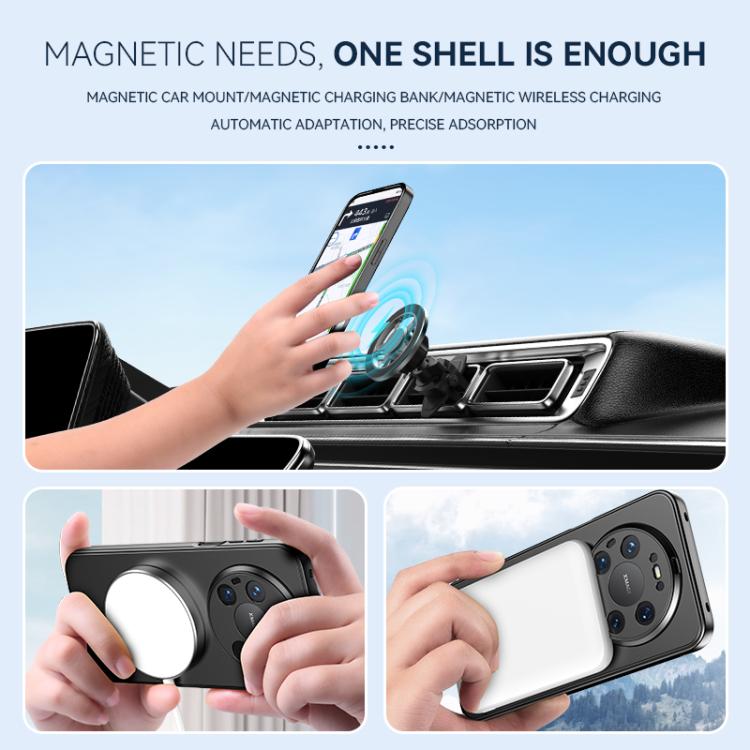 Spaceship MagSafe Folding Holder Phone Case, For Huawei Mate 80 Pro Max, For Huawei Mate 80 Pro / 80, For Huawei Pura 80 Ultra 5G, For Huawei Pura 80 Pro / Pura 80 Pro+ 5G, For Huawei Pura 80 5G, For Huawei nova 14 Ultra, For Huawei nova 14 Pro        ...