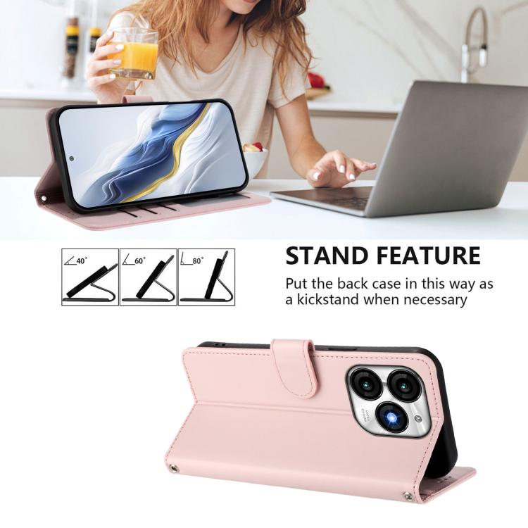 Embossed Heart Cat Leather Phone Case with Hand Strap, For Itel A70, For Itel A60 / A60s, For Itel S23+, For Itel S23 / S665L, For Itel P40, For Itel P38 / S17 / Vision 3, For Itel S17 / S661W / Vision 3, For Itel A48
