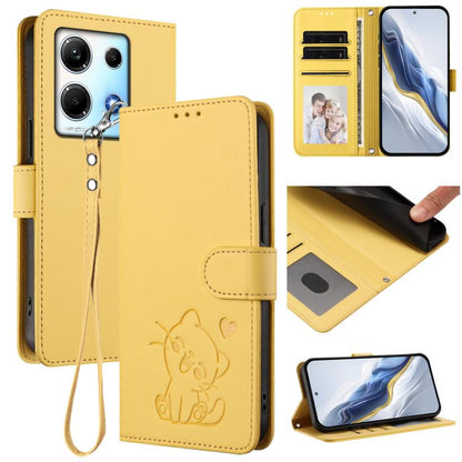 Embossed Heart Cat Leather Phone Case with Hand Strap, For Infinix Hot 30 Play 4G / NFC 4G, For Infinix Smart 7 Plus / 7 HD, For Infinix Note 30 4G / 5G, For Infinix Note 30 VIP, For Infinix Hot 30i / X669, For Infinix Hot 30 4G                        ...