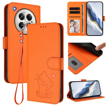 Embossed Heart Cat Leather Phone Case with Hand Strap, For Infinix Zero 40 4G / 5G, For Infinix Note 40X 5G, For Infinix Note 40 5G, For Infinix GT 20 Pro 5G, For Infinix Note 40 4G, For Infinix Hot 40 4G / 40 Pro 4G, For Infinix Zero 30 4G            ...