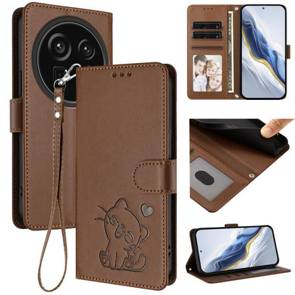 Embossed Heart Cat Leather Phone Case with Hand Strap, For Sharp Aquos wish6, For Sharp Aquos R11, For Sharp Aquos Sense 10, For Sharp Aquos R10, For Sharp Aquos wish5, For Sharp Basio Active3, For Sharp Aquos Sense9 Plus, For Sharp Aquos Sense9       ...