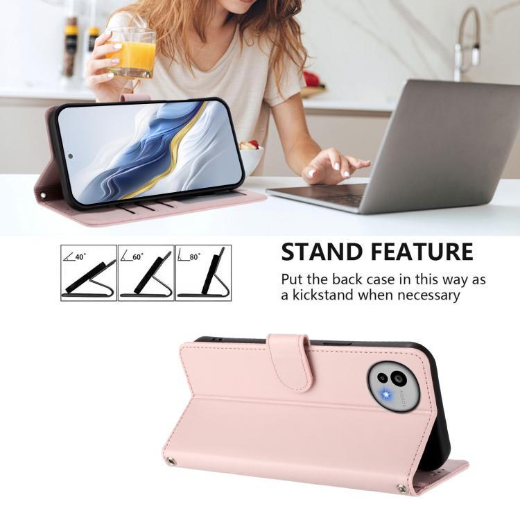 Embossed Heart Cat Leather Phone Case with Hand Strap, For Sharp Aquos wish6, For Sharp Aquos R11, For Sharp Aquos Sense 10, For Sharp Aquos R10, For Sharp Aquos wish5, For Sharp Basio Active3, For Sharp Aquos Sense9 Plus, For Sharp Aquos Sense9       ...