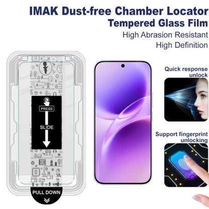 Tempered glass screen protector film kit with dust-free chamber installation frame
