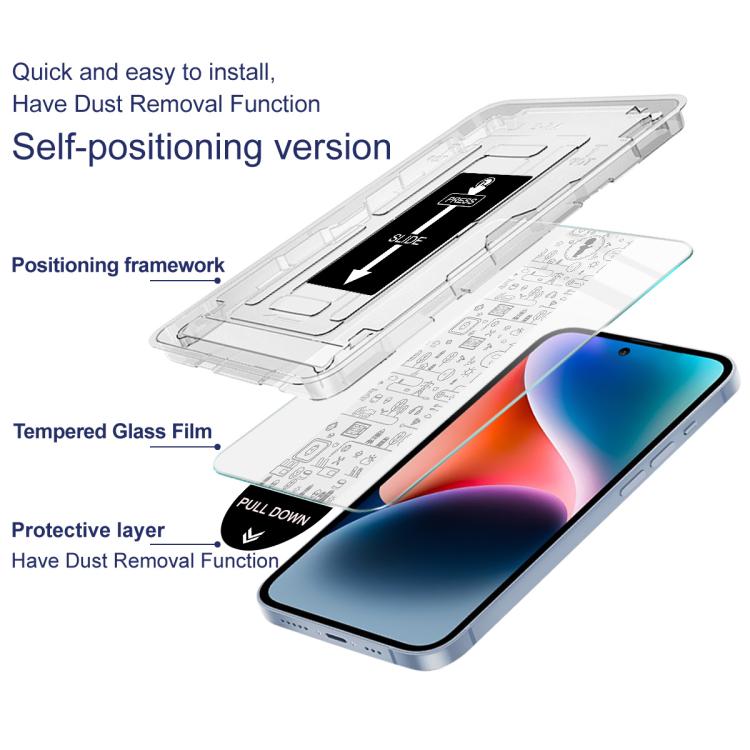 imak Dust-free Chamber Locator H Series Tempered Glass Film, For Redmi Turbo 5 Max/Poco X8 Pro Max, For Redmi Turbo 5 5G / Poco X8 Pro 5G, For Redmi K90 Pro Max/Poco F8 Ultra, For Redmi K90/Poco F8 Pro, For Redmi Note 15 Pro 5G 163.6 Global            ...