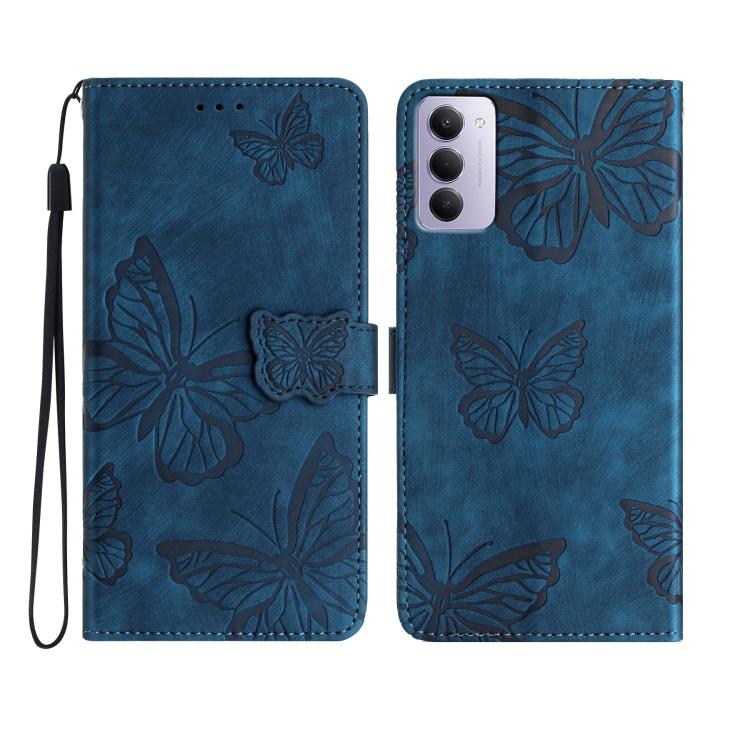 Skin-feel Embossed Butterfly Leather Phone Case, For Redmi 17C 5G, For Redmi K90 Pro Max / Poco F8 Ultra, For Redmi K90 / Poco F8 Pro, For Redmi 15C 5G / 4G EU 173mm, For Redmi 15 5G / 4G EU 171mm, For Redmi 15C 5G / 4G Global 171mm