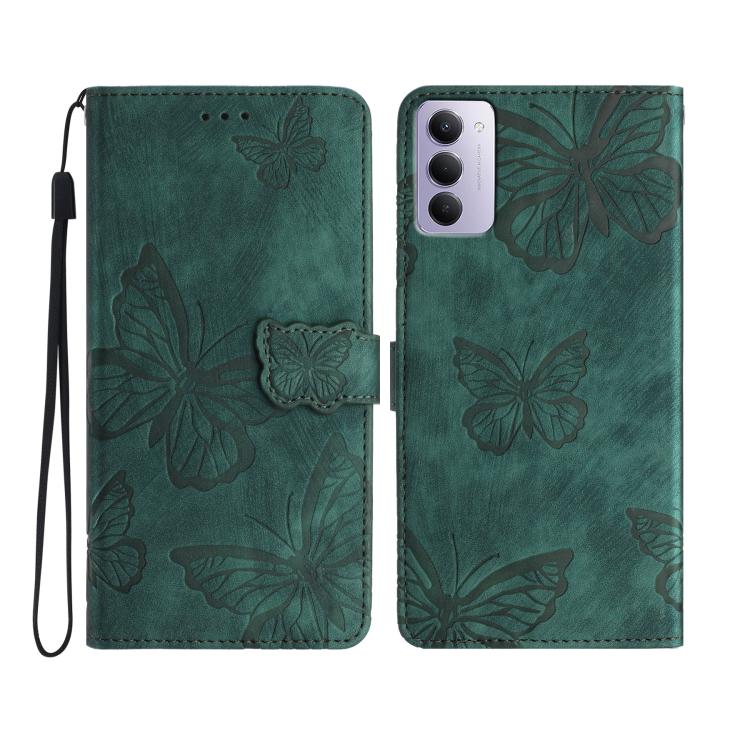 Skin-feel Embossed Butterfly Leather Phone Case, For Redmi 17C 5G, For Redmi K90 Pro Max / Poco F8 Ultra, For Redmi K90 / Poco F8 Pro, For Redmi 15C 5G / 4G EU 173mm, For Redmi 15 5G / 4G EU 171mm, For Redmi 15C 5G / 4G Global 171mm