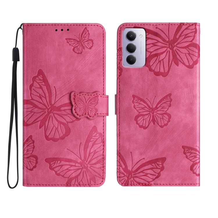 Skin-feel Embossed Butterfly Leather Phone Case, For Redmi 17C 5G, For Redmi K90 Pro Max / Poco F8 Ultra, For Redmi K90 / Poco F8 Pro, For Redmi 15C 5G / 4G EU 173mm, For Redmi 15 5G / 4G EU 171mm, For Redmi 15C 5G / 4G Global 171mm
