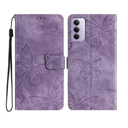 Skin-feel Embossed Butterfly Leather Phone Case, For Redmi 17C 5G, For Redmi K90 Pro Max / Poco F8 Ultra, For Redmi K90 / Poco F8 Pro, For Redmi 15C 5G / 4G EU 173mm, For Redmi 15 5G / 4G EU 171mm, For Redmi 15C 5G / 4G Global 171mm