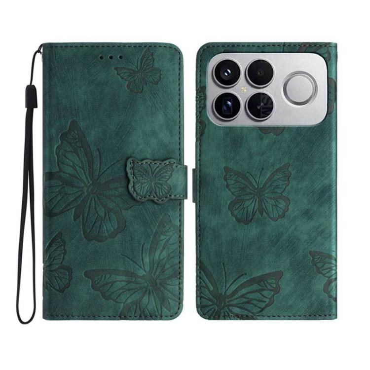 Skin-feel Embossed Butterfly Leather Phone Case, For Redmi 17C 5G, For Redmi K90 Pro Max / Poco F8 Ultra, For Redmi K90 / Poco F8 Pro, For Redmi 15C 5G / 4G EU 173mm, For Redmi 15 5G / 4G EU 171mm, For Redmi 15C 5G / 4G Global 171mm