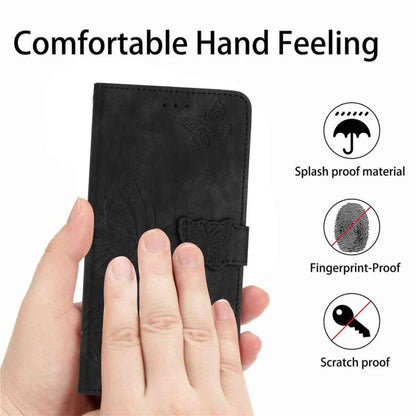 Skin-feel Embossed Butterfly Leather Phone Case, For Redmi 17C 5G, For Redmi K90 Pro Max / Poco F8 Ultra, For Redmi K90 / Poco F8 Pro, For Redmi 15C 5G / 4G EU 173mm, For Redmi 15 5G / 4G EU 171mm, For Redmi 15C 5G / 4G Global 171mm