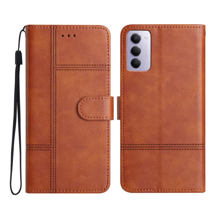Cowhide Texture Stitching Leather Phone Case, For Redmi 17C 5G, For Redmi K90 Pro Max / Poco F8 Ultra, For Redmi K90 / Poco F8 Pro, For Redmi 15C 5G / 4G EU 173mm, For Redmi 15 5G / 4G EU 171mm, For Redmi 15C 5G / 4G Global 171mm