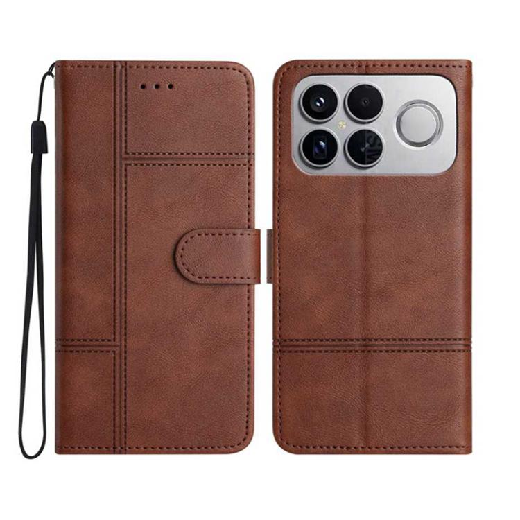 Cowhide Texture Stitching Leather Phone Case, For Redmi 17C 5G, For Redmi K90 Pro Max / Poco F8 Ultra, For Redmi K90 / Poco F8 Pro, For Redmi 15C 5G / 4G EU 173mm, For Redmi 15 5G / 4G EU 171mm, For Redmi 15C 5G / 4G Global 171mm