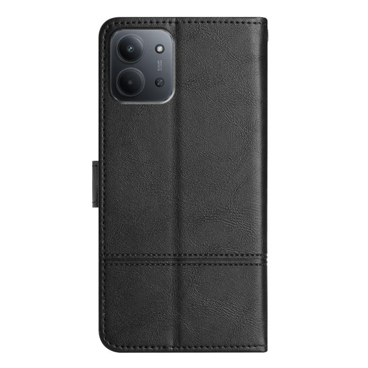Cowhide Texture Stitching Leather Phone Case, For Redmi 17C 5G, For Redmi K90 Pro Max / Poco F8 Ultra, For Redmi K90 / Poco F8 Pro, For Redmi 15C 5G / 4G EU 173mm, For Redmi 15 5G / 4G EU 171mm, For Redmi 15C 5G / 4G Global 171mm