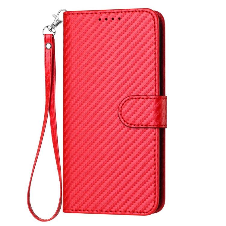 YX0070 Carbon Fiber Buckle Leather Phone Case with Lanyard, For vivo Y37t 5G / Y50e / Y50s 5G, For vivo Y21 5G 2026 / Y05 4G, For vivo V70 FE 5G, For vivo Y31d 4G, For vivo V70 5G, For vivo Y500 Pro 5G, For vivo Y31 5G 2025, For vivo V60 Lite 5G       ...