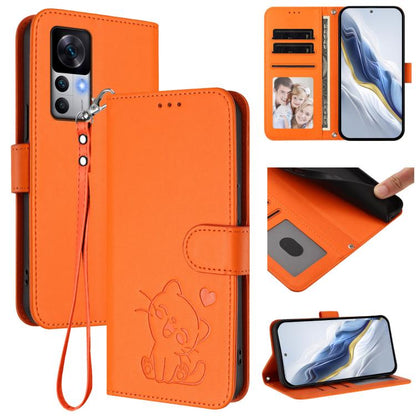 Embossed Heart Cat Leather Phone Case with Hand Strap, For Redmi Note 12 4G Global, For Redmi A1 4G / A2 4G, For Redmi 11A / Xiaomi Poco C55, For Redmi Note 12 Pro+ 5G India, For Redmi Note 12 Pro Speed / Note 12 Pro 5G                                 ...