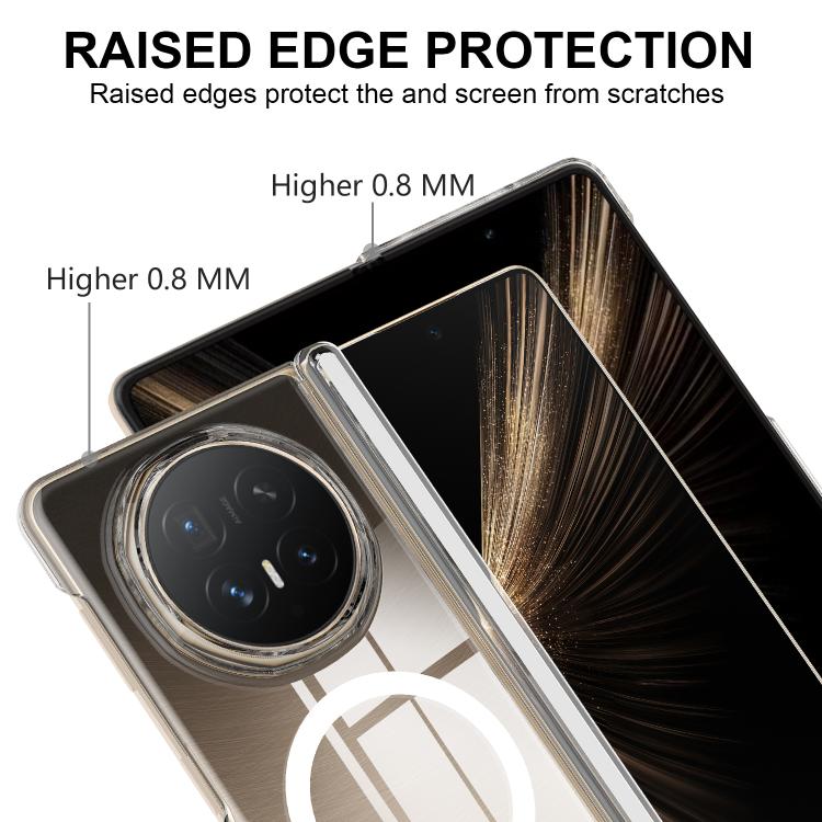 Scratchproof PC Magnetic Shaft MagSafe Phone Case, For Honor Magic V6, For Honor Magic V5