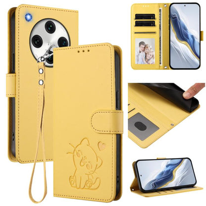 Embossed Heart Cat Leather Phone Case with Hand Strap, For OPPO A58 4G Global, For OPPO Reno10 / Reno10 Pro 5G Global, For OPPO A78 4G Global, For OPPO A98 5G / F23 5G India, For OPPO Find X8 Pro 5G, For OPPO A78 5G Global / A1x 5G                     ...