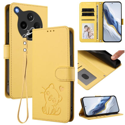 Embossed Heart Cat Leather Phone Case with Hand Strap, For OPPO A5x 5G / 4G Global, For OPPO A5 5G / A3 Pro 5G Global, For OPPO Reno14 Pro 5G, For OPPO Find X8s+ 5G, For OPPO Find X8s 5G, For OPPO Find X8 Ultra 5G, For OPPO A5 Pro 5G / 4G Global       ...