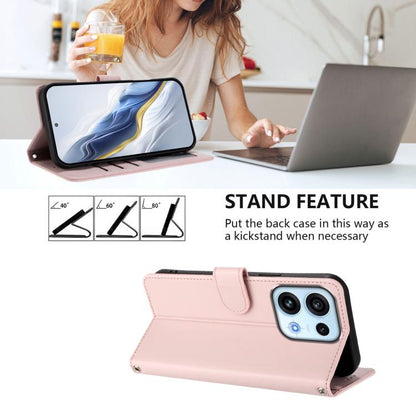 Embossed Heart Cat Leather Phone Case with Hand Strap, For OPPO Reno16 F 5G / Reno16 FS 5G, For OPPO Reno16 5G / Reno16 Pro 5G Global, For OPPO Find X9s Pro 5G, For OPPO Find X9 Ultra, For OPPO A6 GT 5G, For OPPO K13 India, For OPPO K13 Turbo 5G       ...