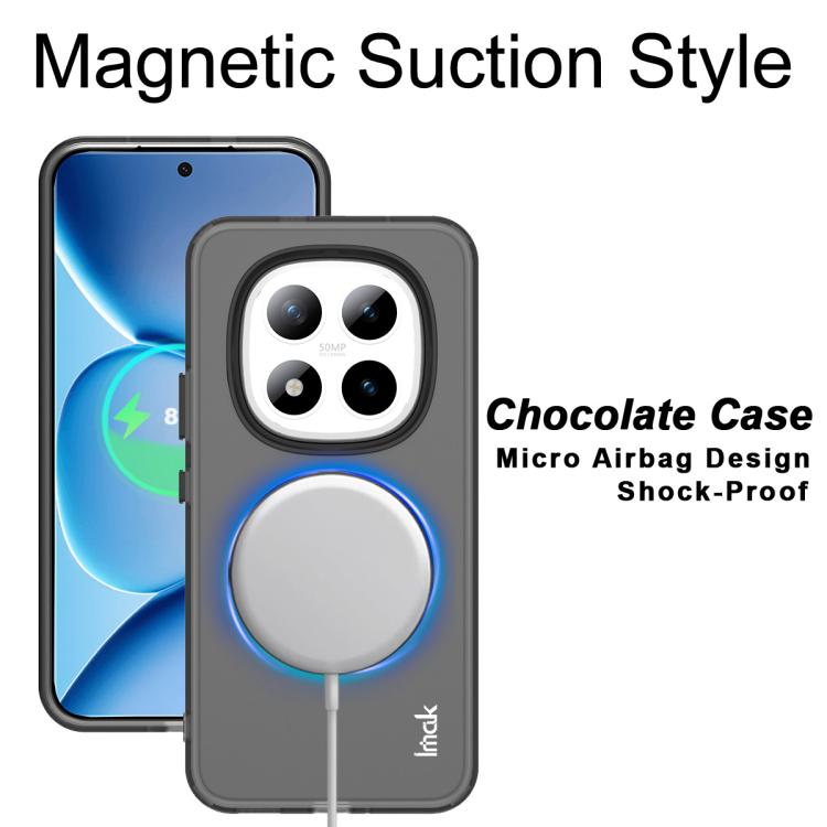 IMAK Chocolate Series TPU + PET MagSafe Phone Case, For Redmi Note 15 Pro+ 5G Global 163.3, For Redmi Note 15 5G Global 164mm, For Redmi Note 15 Pro 5G Global 163.6, For Redmi 15C 5G/4G EU 173/Poco C85 5G, For Redmi 15 5G Global/15 4G SEA 169.5        ...