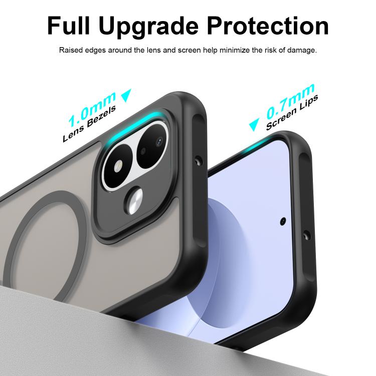 Fan Dun Series TPU Hybrid PC Frosted Magsafe Phone Case, For Redmi Note 17 4G Global 169.7mm, For Redmi 17C 5G, For Redmi Note 17 Pro 5G Global 163.5mm, For Redmi Note 17 Pro Max 5G Global 163.4mm, For Redmi K100 Pro Max 5G                             ...