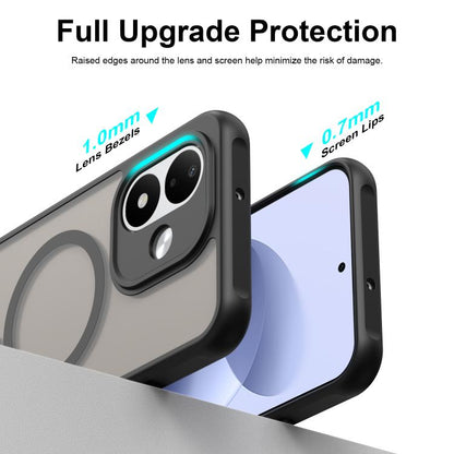Fan Dun Series TPU Hybrid PC Frosted Magsafe Phone Case, For Redmi Note 17 4G Global 169.7mm, For Redmi 17C 5G, For Redmi Note 17 Pro 5G Global 163.5mm, For Redmi Note 17 Pro Max 5G Global 163.4mm, For Redmi K100 Pro Max 5G                             ...