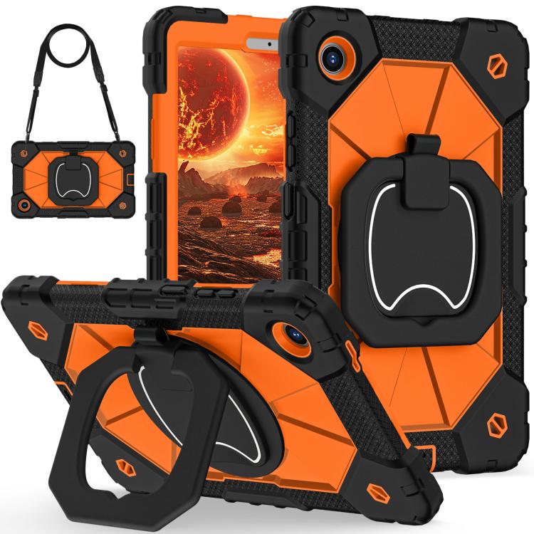 Contrast Color Robot Silicone Hybrid PC Tablet Case, For Lenovo Xiaoxin Pad Pro / Pro GT 13, For Lenovo Ideal Tab 11 / Xiaoxin Pad 2025, For Lenovo Tab K9 / Tab One TB-305FU