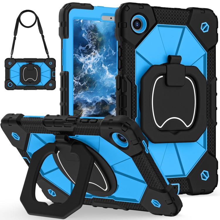 Contrast Color Robot Silicone Hybrid PC Tablet Case, For Lenovo Xiaoxin Pad Pro / Pro GT 13, For Lenovo Ideal Tab 11 / Xiaoxin Pad 2025, For Lenovo Tab K9 / Tab One TB-305FU