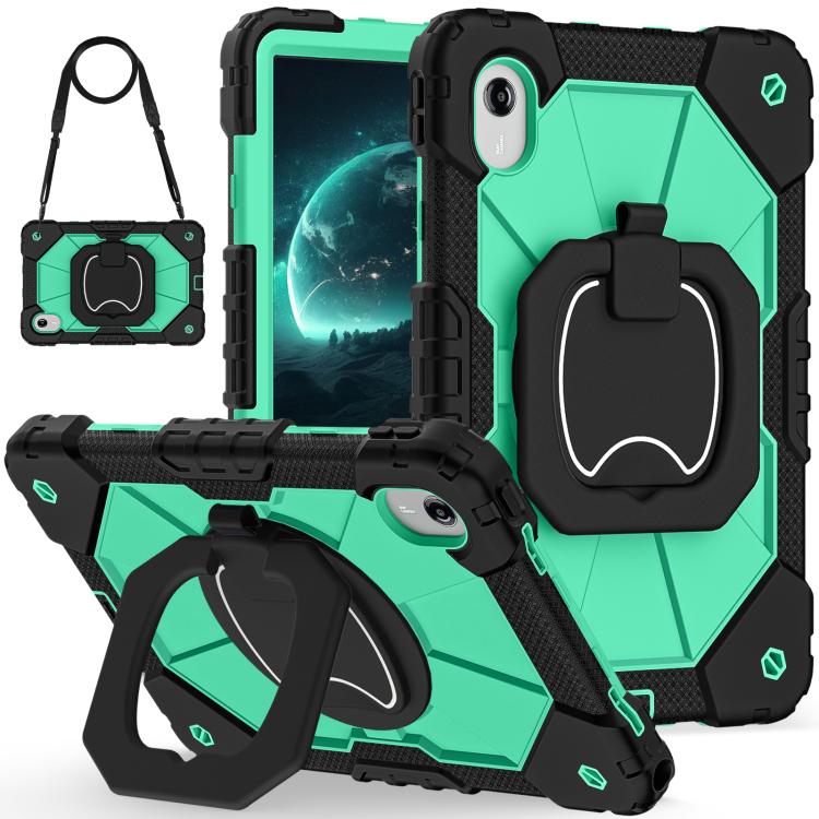 Contrast Color Robot Silicone Hybrid PC Tablet Case, For Lenovo Xiaoxin Pad Pro / Pro GT 13, For Lenovo Ideal Tab 11 / Xiaoxin Pad 2025, For Lenovo Tab K9 / Tab One TB-305FU
