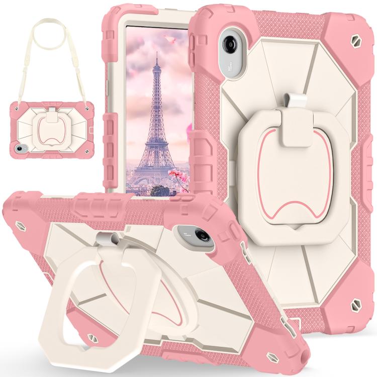 Contrast Color Robot Silicone Hybrid PC Tablet Case, For Lenovo Xiaoxin Pad Pro / Pro GT 13, For Lenovo Ideal Tab 11 / Xiaoxin Pad 2025, For Lenovo Tab K9 / Tab One TB-305FU