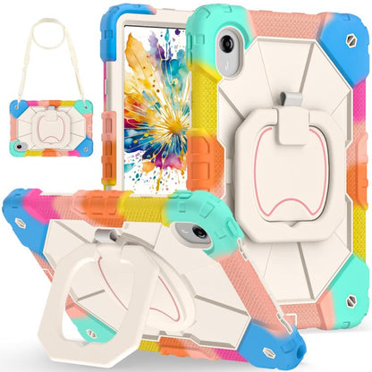 Contrast Color Robot Silicone Hybrid PC Tablet Case, For Lenovo Xiaoxin Pad Pro / Pro GT 13, For Lenovo Ideal Tab 11 / Xiaoxin Pad 2025, For Lenovo Tab K9 / Tab One TB-305FU