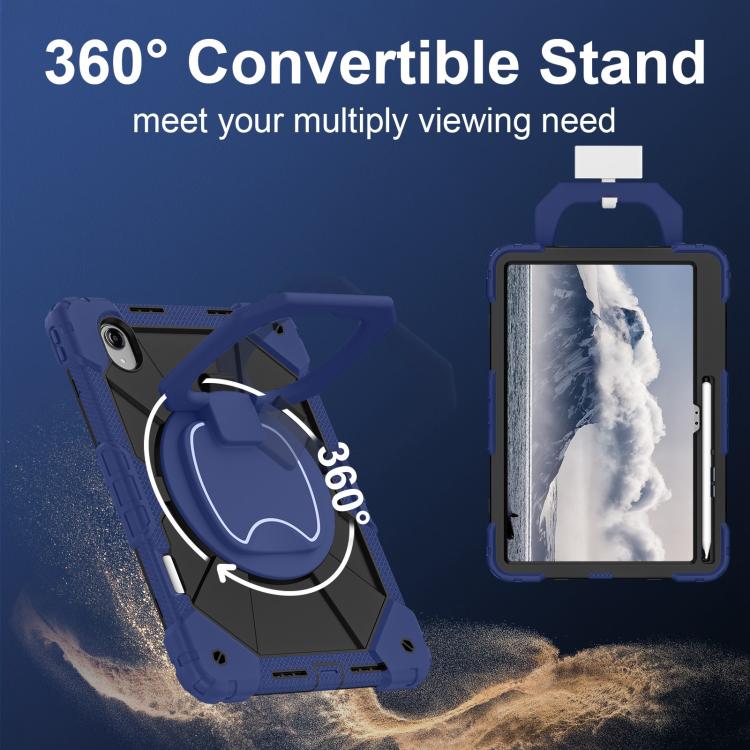 Contrast Color Robot Silicone Hybrid PC Tablet Case, For Lenovo Xiaoxin Pad Pro / Pro GT 13, For Lenovo Ideal Tab 11 / Xiaoxin Pad 2025, For Lenovo Tab K9 / Tab One TB-305FU