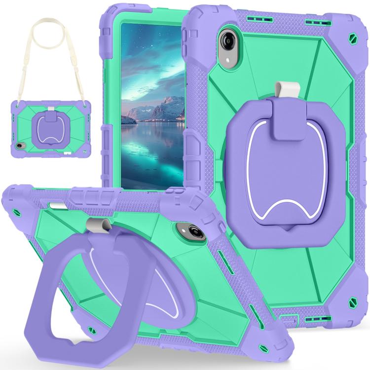 Contrast Color Robot Silicone Hybrid PC Tablet Case, For Lenovo Xiaoxin Pad Pro / Pro GT 13, For Lenovo Ideal Tab 11 / Xiaoxin Pad 2025, For Lenovo Tab K9 / Tab One TB-305FU