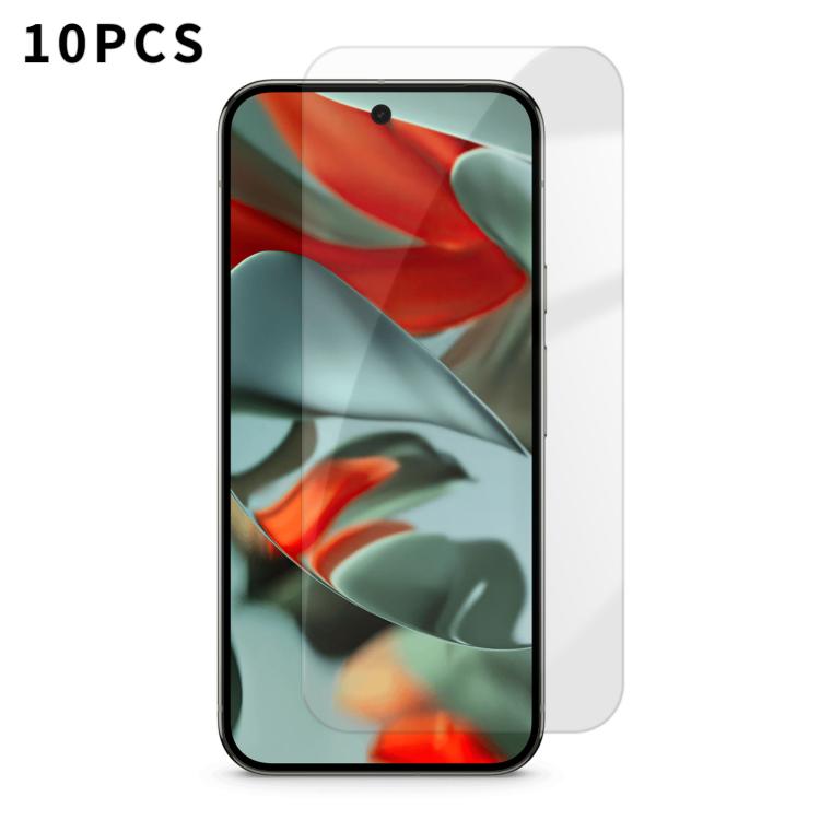 Kalebol 10pcs High-Aluminum Semi-Screen Anti-Fingerprint HD Tempered Glass Film, For Google Pixel 11a, For Google Pixel 11 Pro XL, For Google Pixel 11, For Google Pixel 11 Pro, For Google Pixel 10a, For Google Pixel 10 Pro XL, For Google Pixel 10 Pro  ...