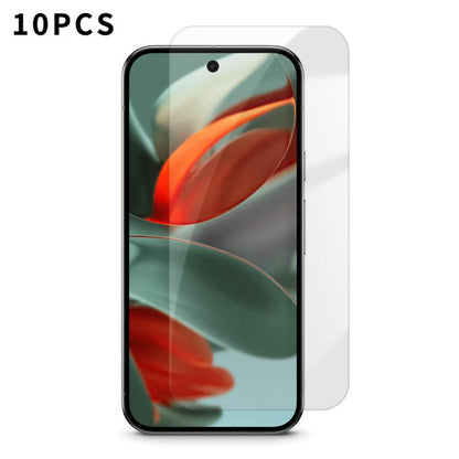 Kalebol 10pcs High-Aluminum Semi-Screen Anti-Fingerprint HD Tempered Glass Film, For Google Pixel 11a, For Google Pixel 11 Pro XL, For Google Pixel 11, For Google Pixel 11 Pro, For Google Pixel 10a, For Google Pixel 10 Pro XL, For Google Pixel 10 Pro  ...