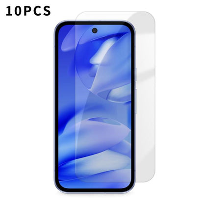 Kalebol 10pcs High-Aluminum Semi-Screen Anti-Fingerprint HD Tempered Glass Film, For Google Pixel 11a, For Google Pixel 11 Pro XL, For Google Pixel 11, For Google Pixel 11 Pro, For Google Pixel 10a, For Google Pixel 10 Pro XL, For Google Pixel 10 Pro  ...