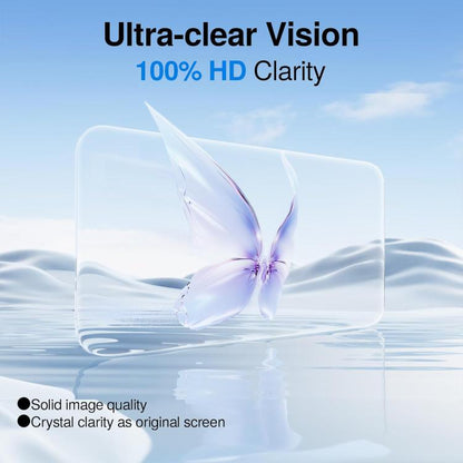 Kalebol 10pcs High-Aluminum Semi-Screen Anti-Fingerprint HD Tempered Glass Film, For Google Pixel 11a, For Google Pixel 11 Pro XL, For Google Pixel 11, For Google Pixel 11 Pro, For Google Pixel 10a, For Google Pixel 10 Pro XL, For Google Pixel 10 Pro  ...