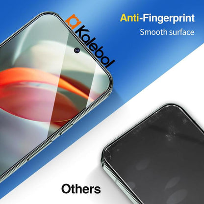 Kalebol 10pcs High-Aluminum Semi-Screen Anti-Fingerprint HD Tempered Glass Film, For Google Pixel 11a, For Google Pixel 11 Pro XL, For Google Pixel 11, For Google Pixel 11 Pro, For Google Pixel 10a, For Google Pixel 10 Pro XL, For Google Pixel 10 Pro  ...