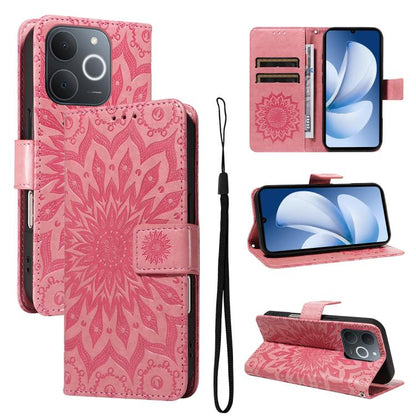 Embossed Sunflower Pattern Flip Leather Phone Case, For Realme 16T 5G, For Realme 16 Pro+ 5G Global, For Realme 16 Pro 5G Global, For Realme P4x 5G, For Realme C85 5G/15X 5G India, For Realme C85 Pro 4G, For Realme 15T 5G, For Realme C71 4G India      ...