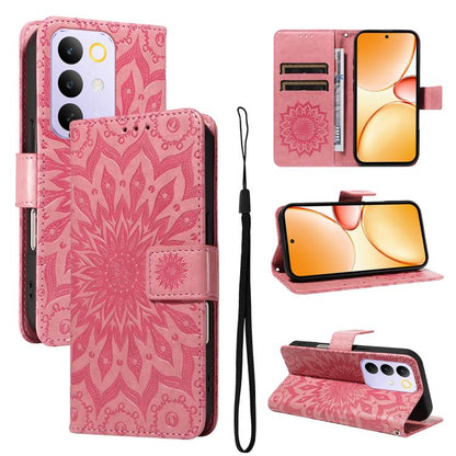 Embossed Sunflower Pattern Flip Leather Phone Case, For Realme 16T 5G, For Realme 16 Pro+ 5G Global, For Realme 16 Pro 5G Global, For Realme P4x 5G, For Realme C85 5G/15X 5G India, For Realme C85 Pro 4G, For Realme 15T 5G, For Realme C71 4G India      ...