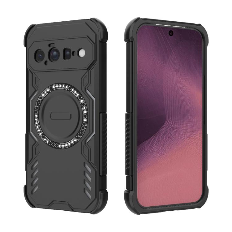 Butterfly Armor MagSafe Magnetic Ring Shockproof Phone Case, For Google Pixel 11 Pro XL 5G Global, For Google Pixel 11 5G Global, For Google Pixel 11 Pro 5G Global, For Google Pixel 10 / 10 Pro 5G Global