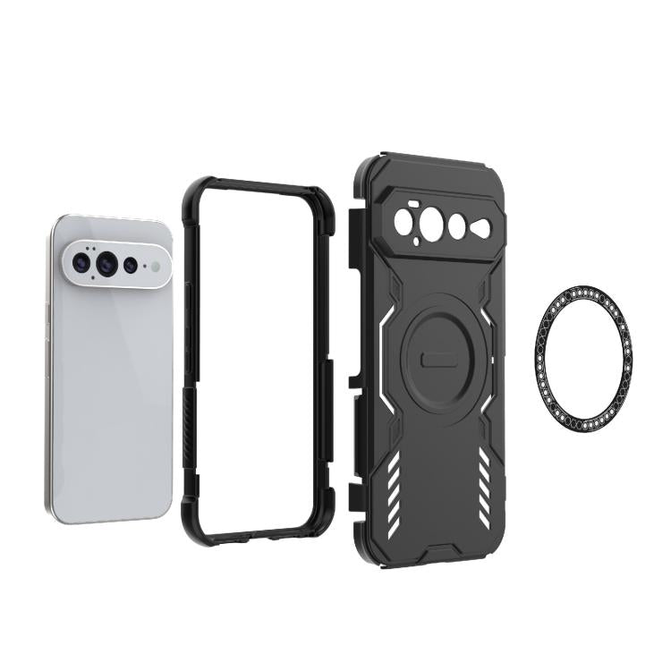 Butterfly Armor MagSafe Magnetic Ring Shockproof Phone Case, For Google Pixel 11 Pro XL 5G Global, For Google Pixel 11 5G Global, For Google Pixel 11 Pro 5G Global, For Google Pixel 10 / 10 Pro 5G Global