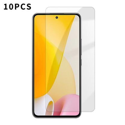 Kalebol 10pcs High-Aluminum Semi-Screen Anti-Fingerprint HD Tempered Glass Film, For Xiaomi Poco M8 Power 5G, For Xiaomi 17T Pro 5G, For Xiaomi Poco C81 Pro 4G, For Xiaomi 17T 5G, For Xiaomi 17 Ultra, For Xiaomi 17 Pro Max, For Xiaomi 17 Pro           ...