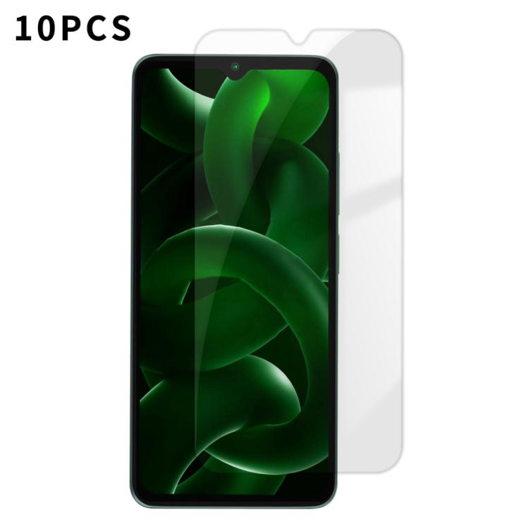 Kalebol 10pcs High-Aluminum Semi-Screen Anti-Fingerprint HD Tempered Glass Film, For Xiaomi Poco M8 Power 5G, For Xiaomi 17T Pro 5G, For Xiaomi Poco C81 Pro 4G, For Xiaomi 17T 5G, For Xiaomi 17 Ultra, For Xiaomi 17 Pro Max, For Xiaomi 17 Pro           ...