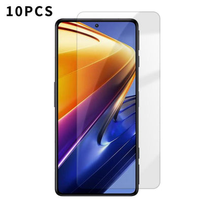 Kalebol 10pcs High-Aluminum Semi-Screen Anti-Fingerprint HD Tempered Glass Film, For Xiaomi Poco M8 Power 5G, For Xiaomi 17T Pro 5G, For Xiaomi Poco C81 Pro 4G, For Xiaomi 17T 5G, For Xiaomi 17 Ultra, For Xiaomi 17 Pro Max, For Xiaomi 17 Pro           ...